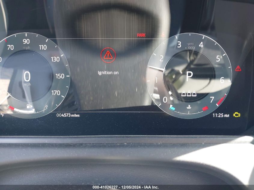 2024 Land Rover Range Rover Velar P250 Dynamic Se VIN: SALYL2EX2RA370362 Lot: 41026227