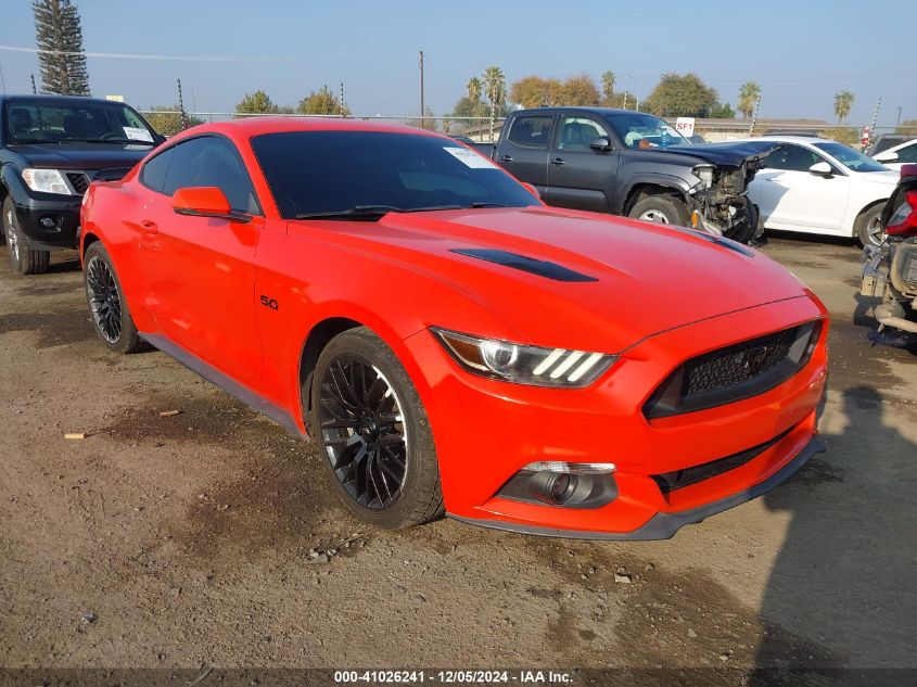 VIN 1FA6P8CF3F5332911 2015 Ford Mustang, Gt Premium no.1