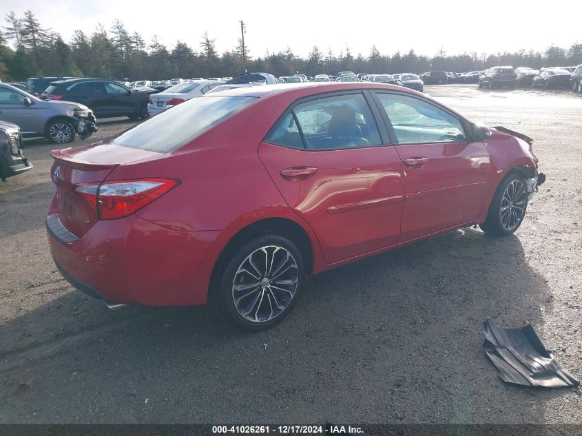 VIN 2T1BURHE5FC469407 2015 Toyota Corolla, S Plus no.4