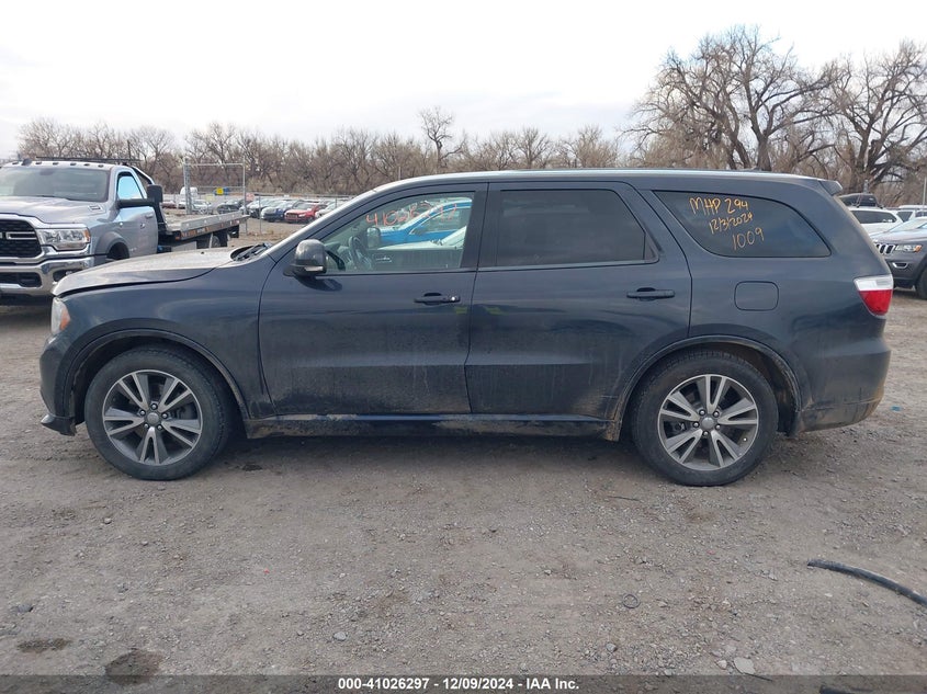 2013 DODGE DURANGO R/T - 1C4SDJCT4DC678814