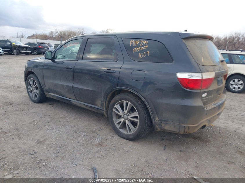 2013 DODGE DURANGO R/T - 1C4SDJCT4DC678814