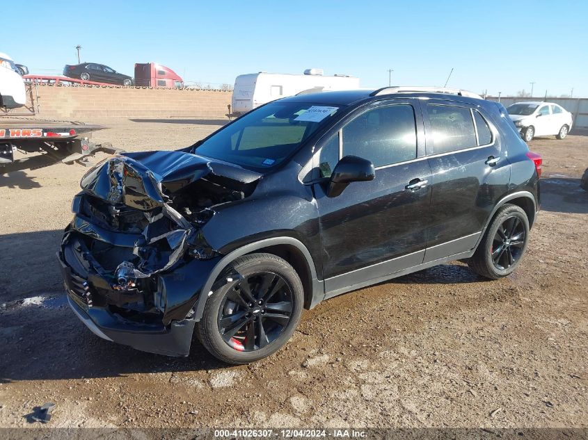 VIN 3GNCJLSB8JL399598 2018 Chevrolet Trax, LT no.2