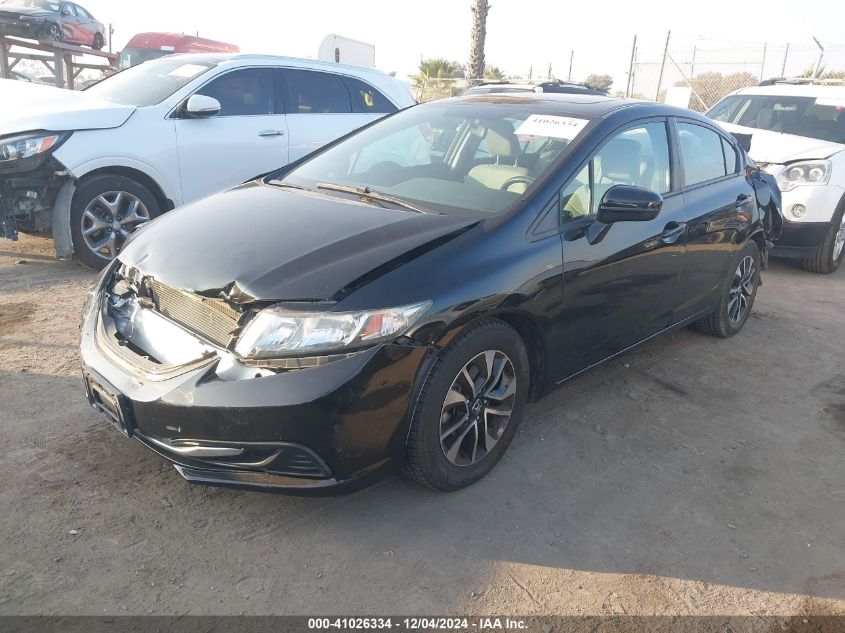 VIN 2HGFB2F82FH557088 2015 HONDA CIVIC no.2