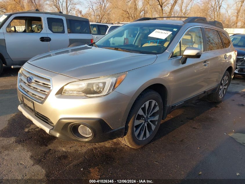 VIN 4S4BSBLC1F3351622 2015 Subaru Outback, 2.5I Lim... no.2