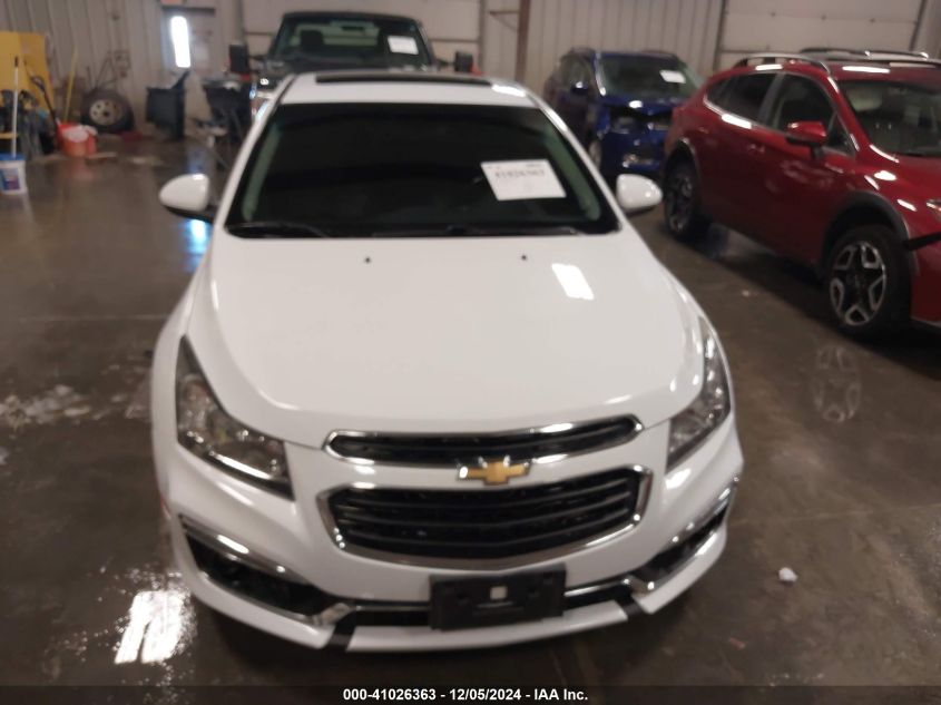 VIN 1G1PG5SB6F7265214 2015 Chevrolet Cruze, Ltz no.12