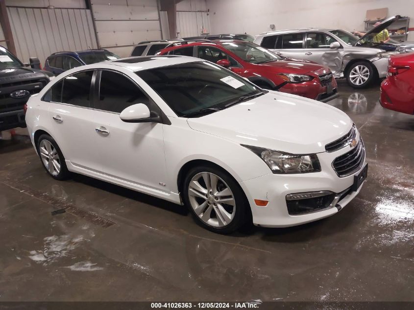 VIN 1G1PG5SB6F7265214 2015 Chevrolet Cruze, Ltz no.1