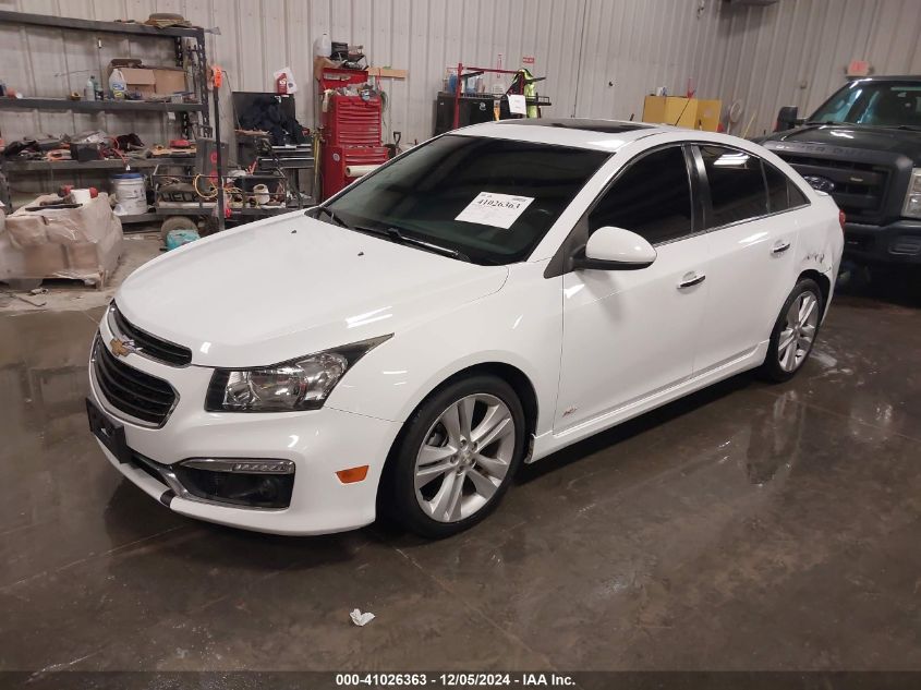 VIN 1G1PG5SB6F7265214 2015 Chevrolet Cruze, Ltz no.2