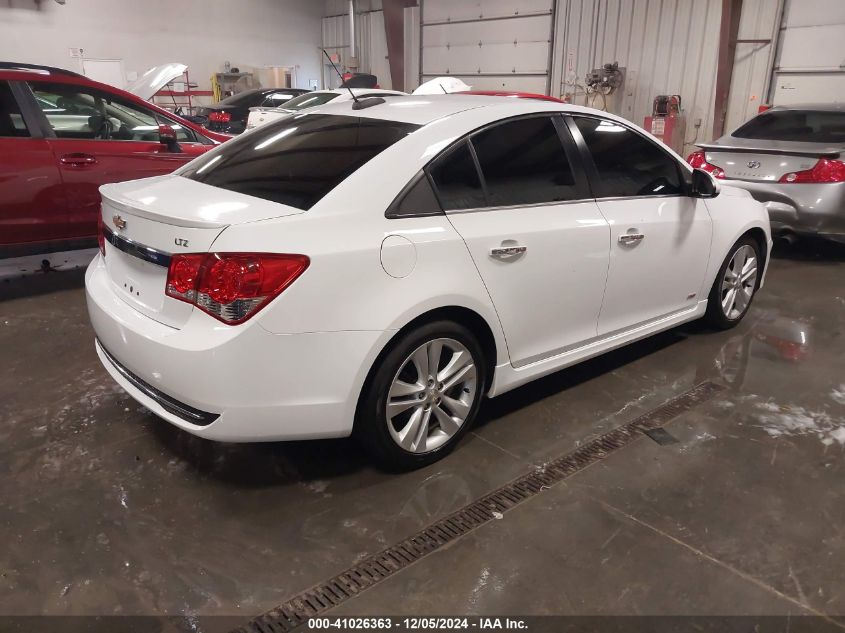 VIN 1G1PG5SB6F7265214 2015 Chevrolet Cruze, Ltz no.4