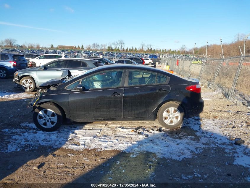 2015 Kia Forte Lx VIN: KNAFX4A65F5294455 Lot: 41026420