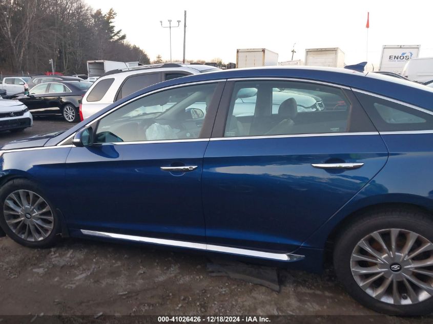 2015 Hyundai Sonata Limited VIN: 5NPE34AF8FH013274 Lot: 41026426