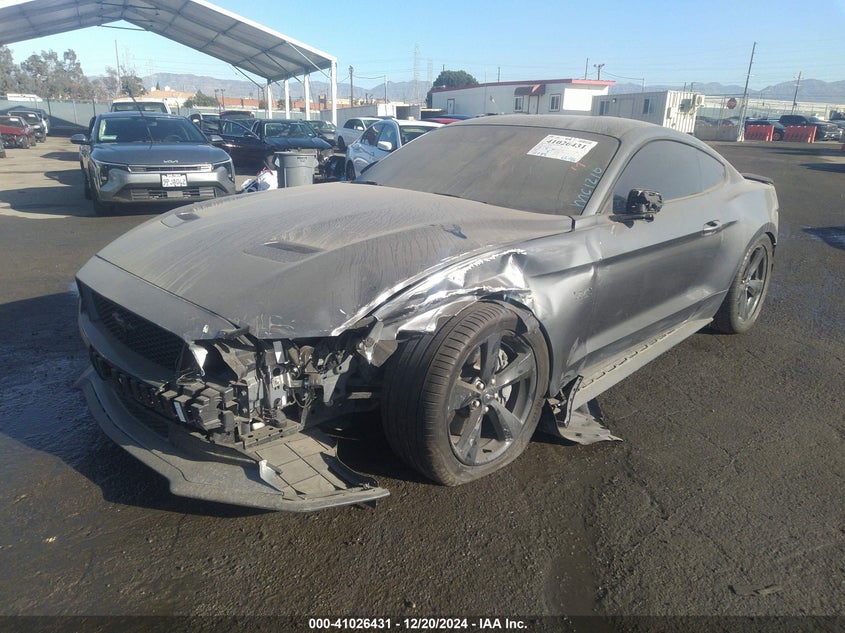 Vin: 1fa6p8cf4p5304732, lot: 41516335, ford mustang gt 20232