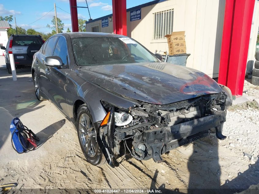 VIN JN1EV7AP3HM739415 2017 INFINITI Q50 no.1