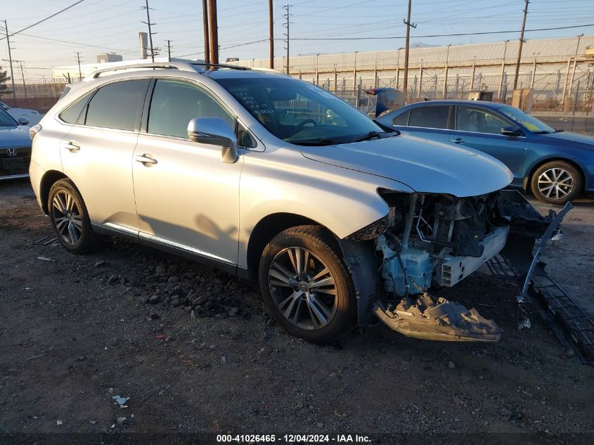 VIN 2T2ZK1BA9FC194938 2015 Lexus RX, 350 no.1