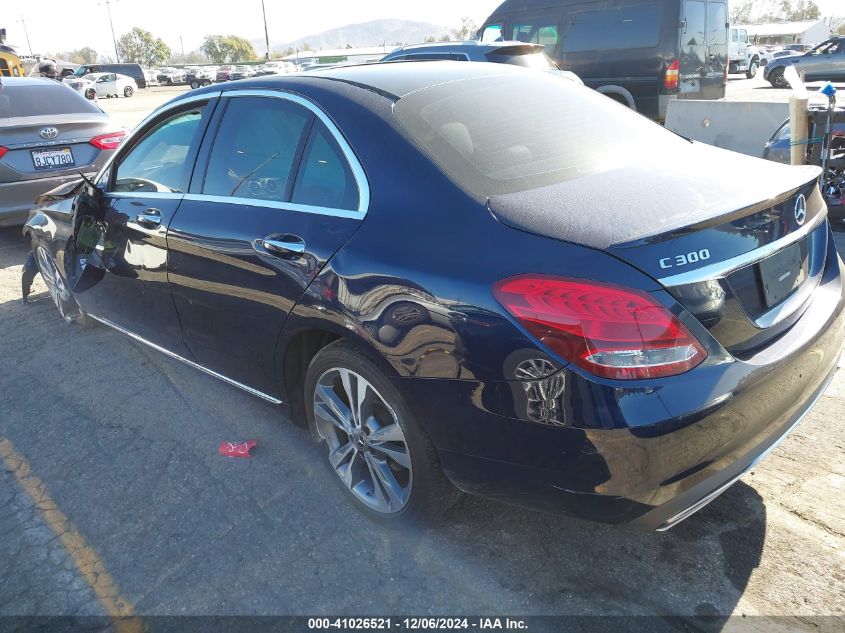 VIN 55SWF4JB2JU279744 2018 MERCEDES-BENZ C 300 no.3