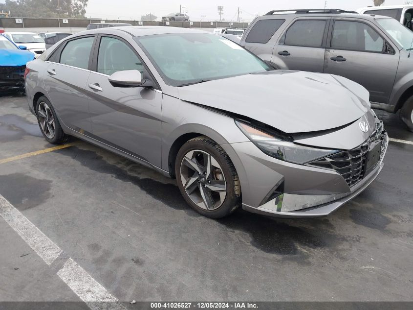 VIN KMHLP4AG2MU112286 2021 Hyundai Elantra, Limited no.1