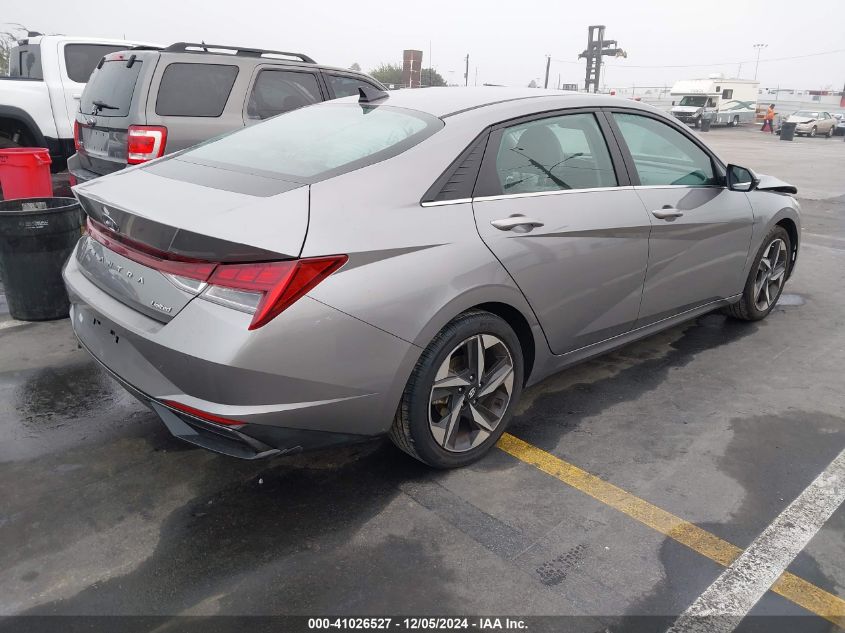 2021 HYUNDAI ELANTRA LIMITED - KMHLP4AG2MU112286