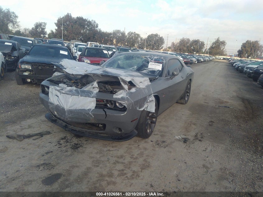 Vin: 2c3cdzfj8jh215410, lot: 41516465, dodge challenger r/t scat pack 20182