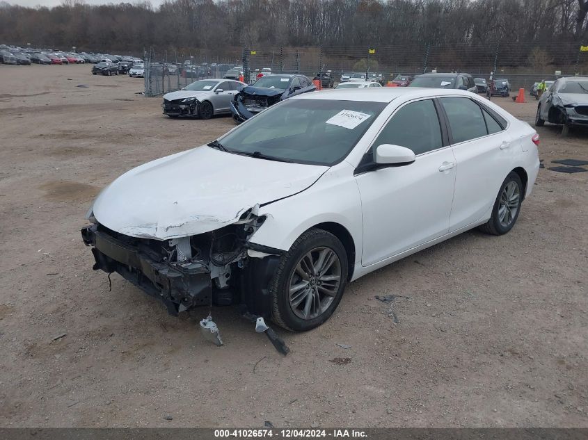 VIN 4T1BF1FK6GU532017 2016 Toyota Camry, SE no.2