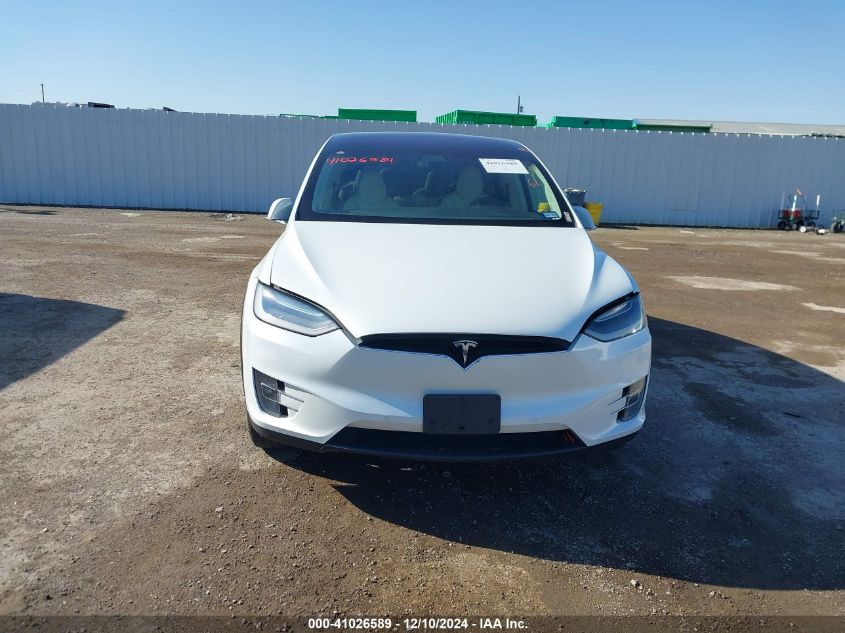 2019 Tesla Model X 100D/75D/Long Range VIN: 5YJXCAE26KF185794 Lot: 41026589