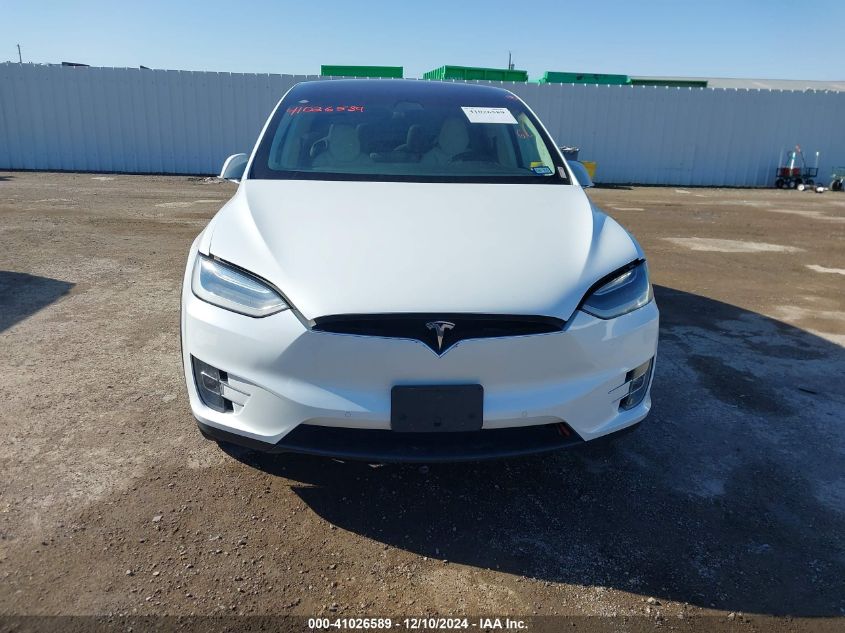 2019 Tesla Model X 100D/75D/Long Range VIN: 5YJXCAE26KF185794 Lot: 41026589