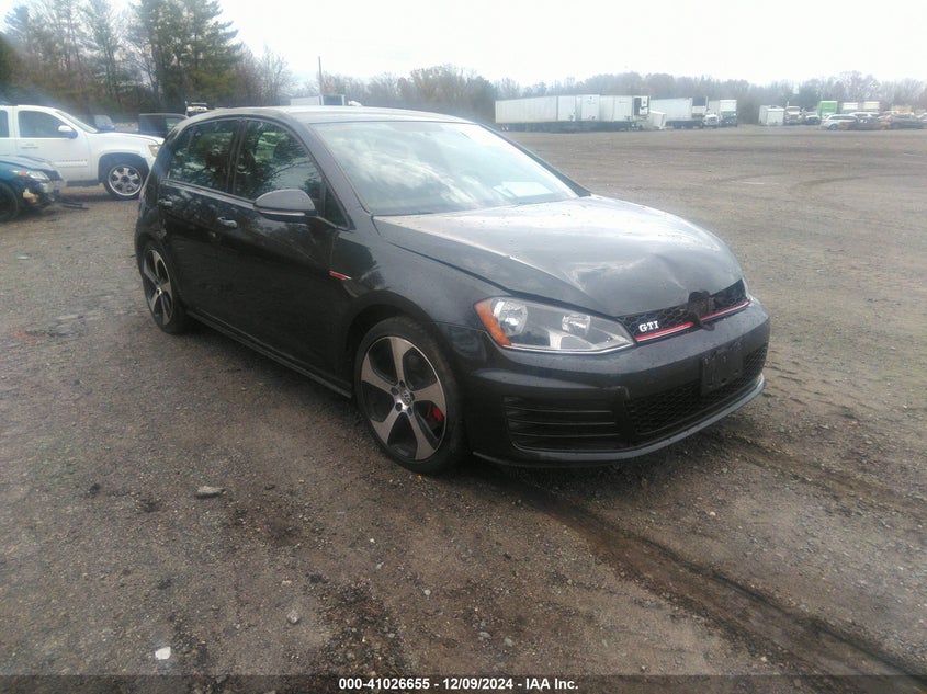 Vin: 3vw4t7au2gm037462, lot: 41516559, volkswagen golf gti s 4-door 20161