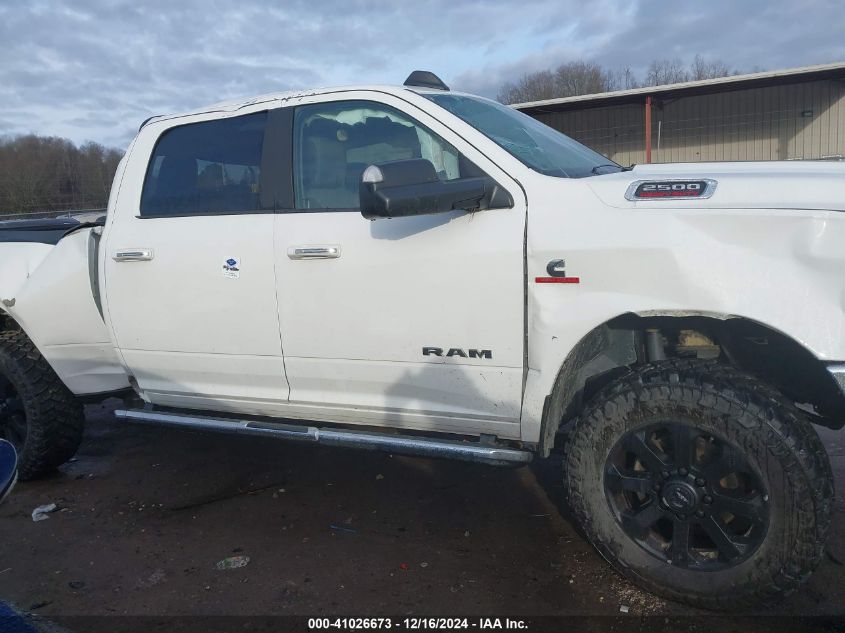 2019 Ram 2500 Big Horn VIN: 3C6UR5DL2KG544594 Lot: 41026673