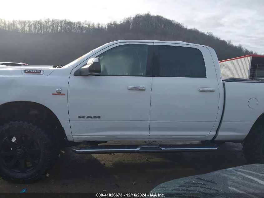 2019 Ram 2500 Big Horn VIN: 3C6UR5DL2KG544594 Lot: 41026673