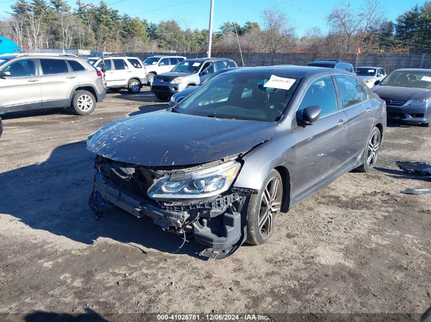 VIN 1HGCR2F68HA050999 2017 HONDA ACCORD no.2