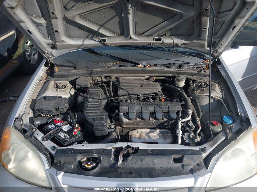 2003 Honda Civic Lx VIN: 1HGES16563L009346 Lot: 41027011