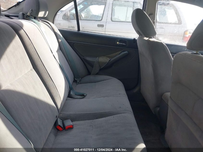 2003 Honda Civic Lx VIN: 1HGES16563L009346 Lot: 41027011