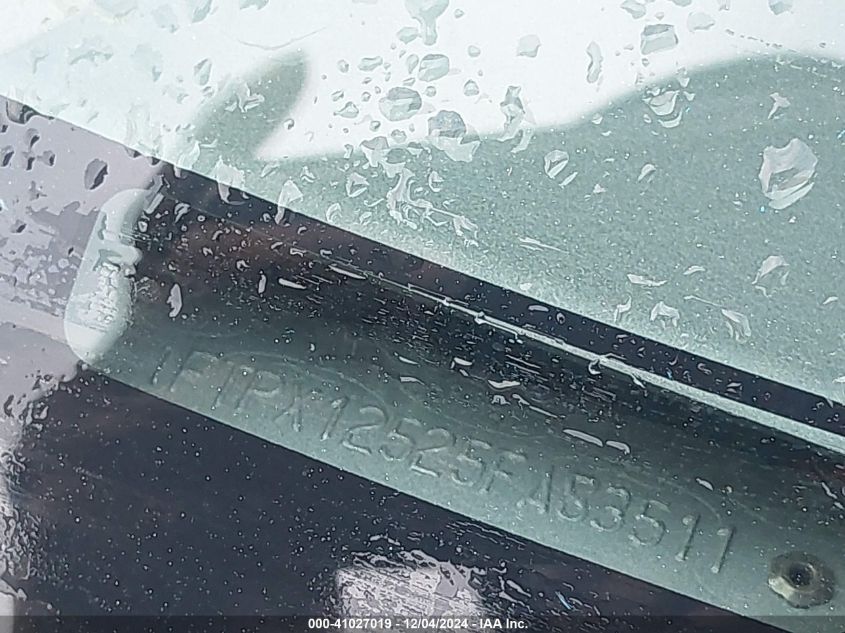 2005 Ford F-150 Lariat/Xl/Xlt VIN: 1FTPX12525FA83511 Lot: 41027019