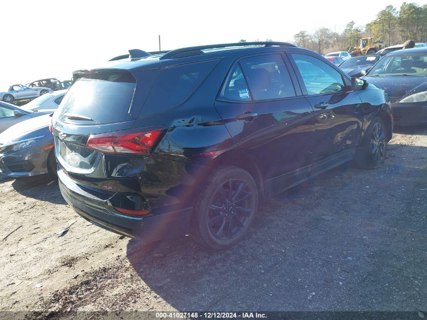 VIN 2GNAXWEV2N6147627 2022 Chevrolet Equinox, Awd Rs no.4