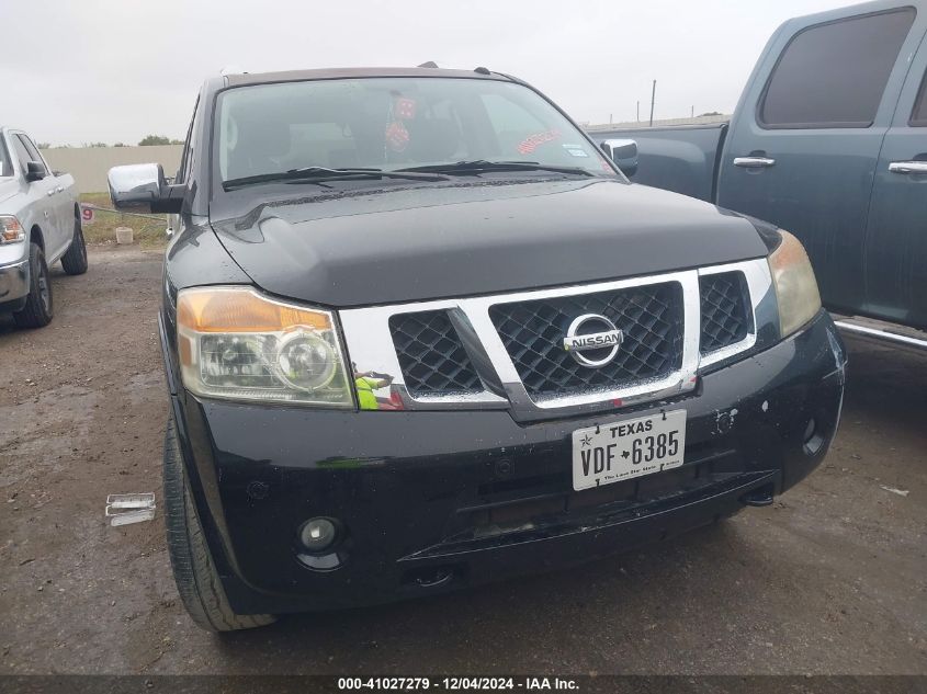 2010 Nissan Armada Platinum VIN: 5N1BA0NE1AN607261 Lot: 41027279