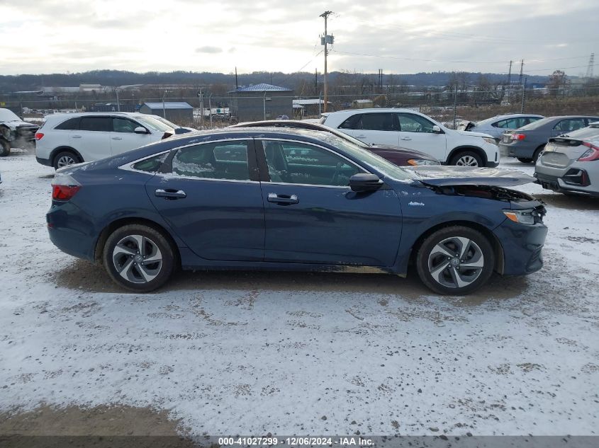 2019 Honda Insight Lx VIN: 19XZE4F17KE014584 Lot: 41027299