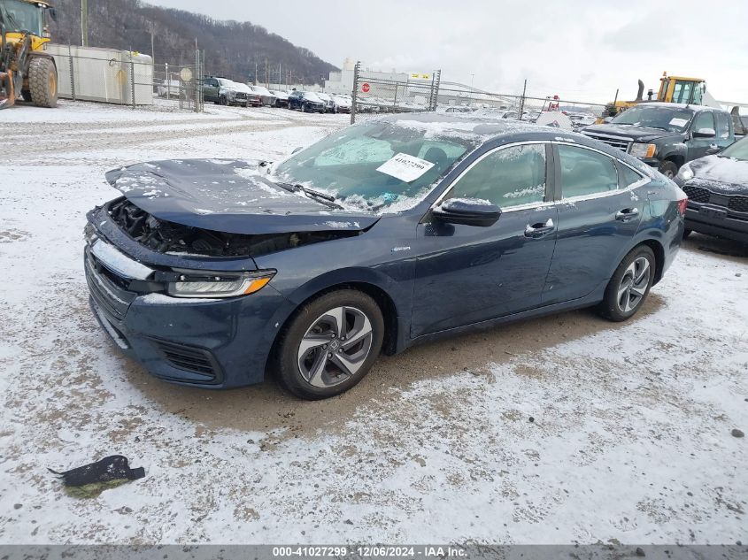 2019 Honda Insight Lx VIN: 19XZE4F17KE014584 Lot: 41027299