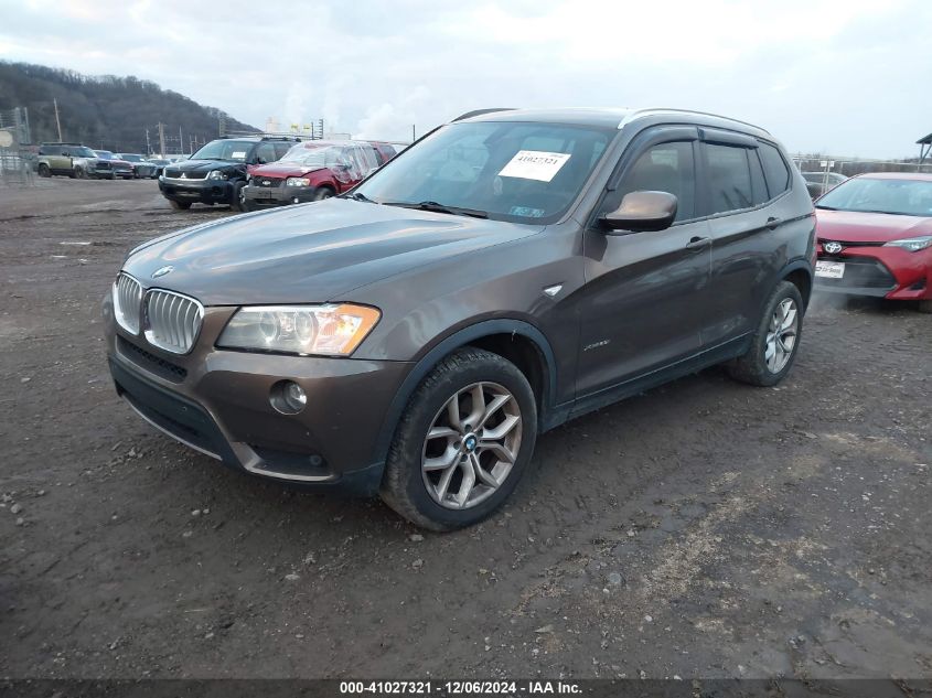 VIN 5UXWX9C58D0A32218 2013 BMW X3, Xdrive28I no.2