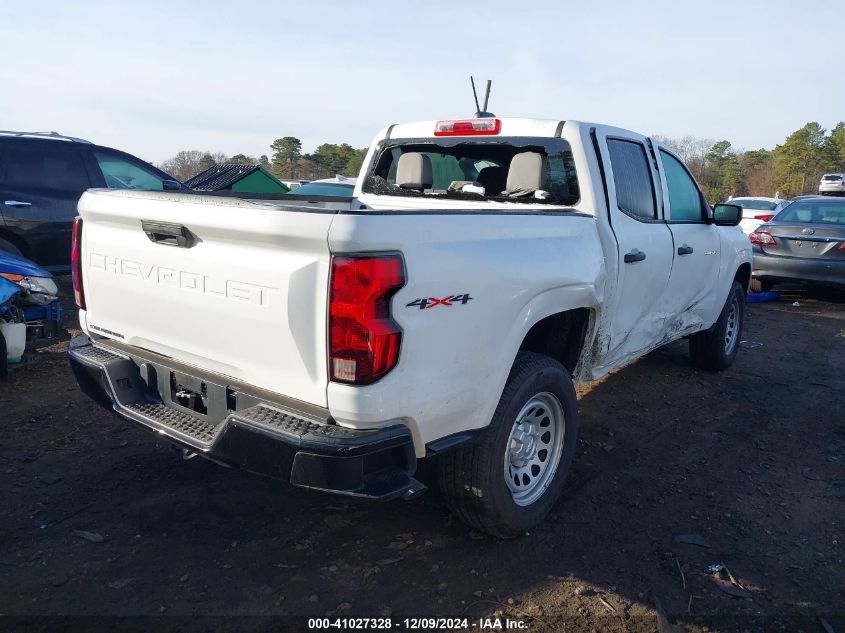 VIN 1GCGTBEC7R1169623 2024 Chevrolet Colorado, 4Wd Wt no.4