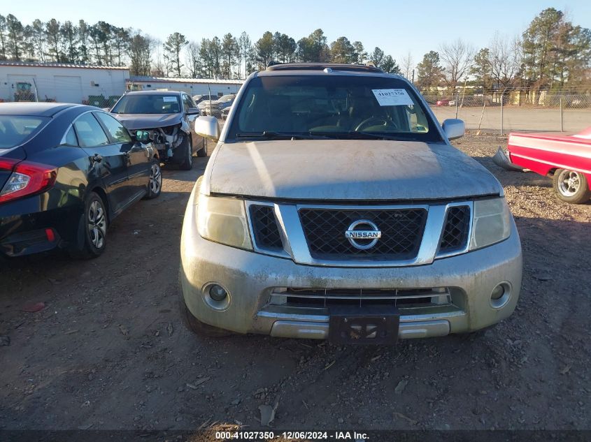 2012 Nissan Pathfinder Le VIN: 5N1AR1NB9CC629992 Lot: 41027350