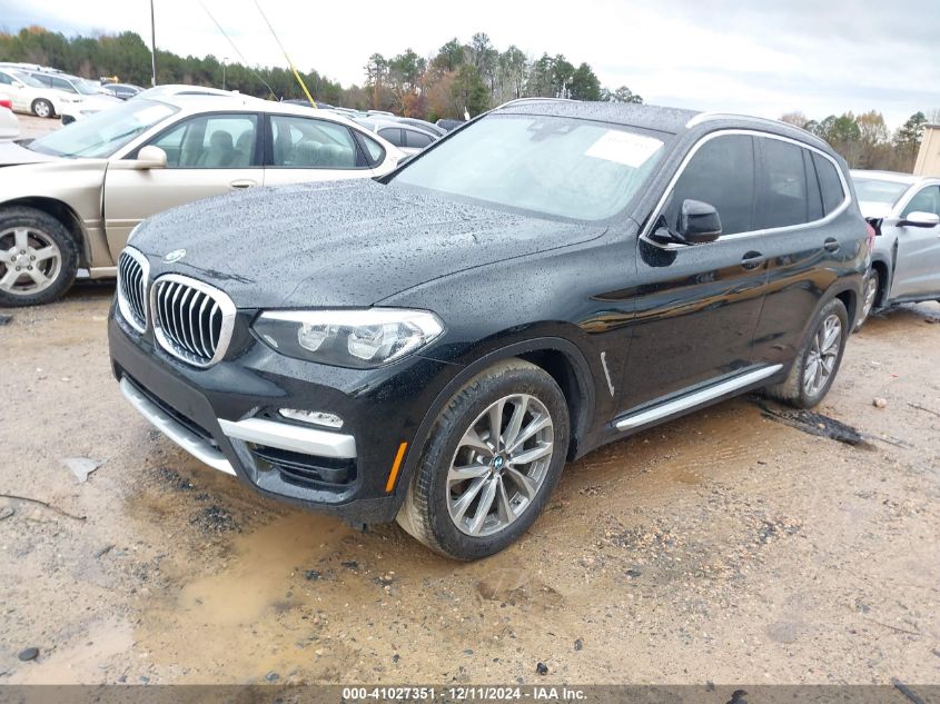 VIN 5UXTR9C58KLR08551 2019 BMW X3 no.2