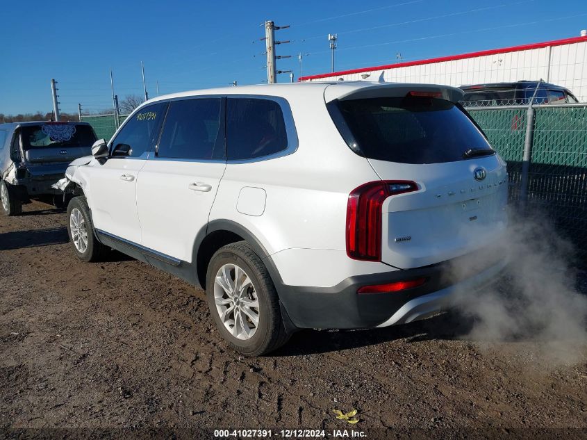 VIN 5XYP2DHC3MG113102 2021 KIA Telluride, LX no.3