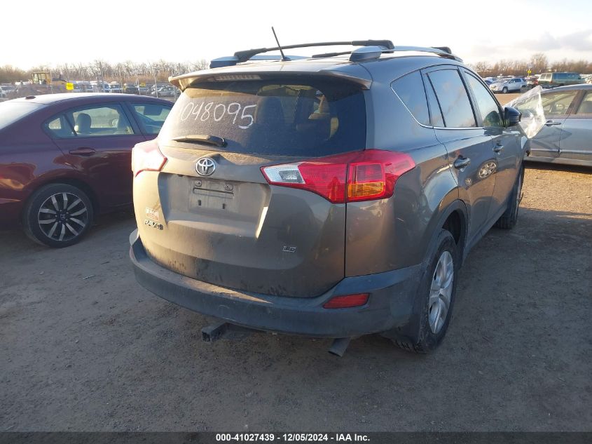 VIN 2T3ZFREV0DW048095 2013 Toyota RAV4, LE no.4