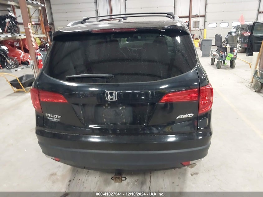 2016 HONDA PILOT EXL - 5FNYF6H54GB053123