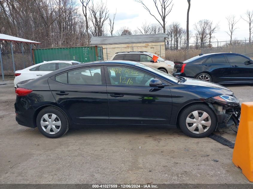 2017 Hyundai Elantra Se VIN: 5NPD74LF1HH110977 Lot: 41027559