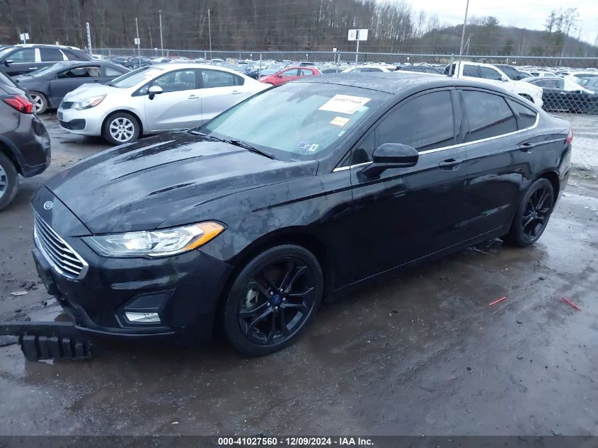 VIN 3FA6P0HD3KR247521 2019 Ford Fusion, SE no.2