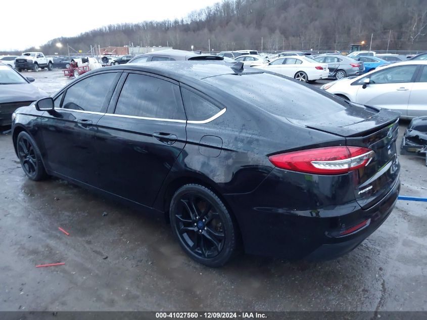 VIN 3FA6P0HD3KR247521 2019 Ford Fusion, SE no.3