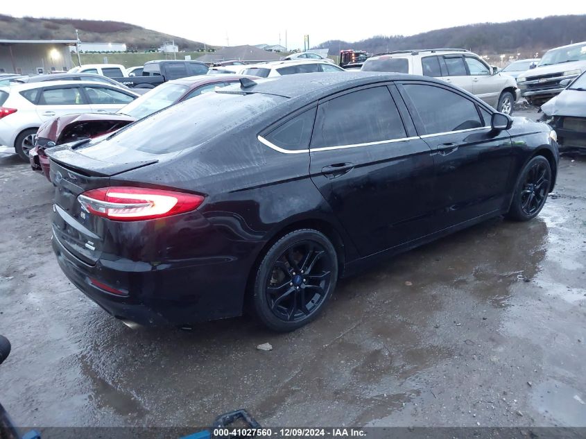 VIN 3FA6P0HD3KR247521 2019 Ford Fusion, SE no.4