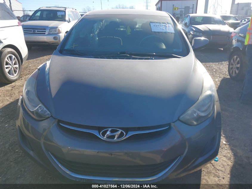 2013 Hyundai Elantra Gls VIN: 5NPDH4AE5DH349367 Lot: 41027564