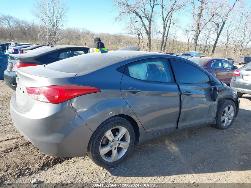 2013 Hyundai Elantra Gls VIN: 5NPDH4AE5DH349367 Lot: 41027564