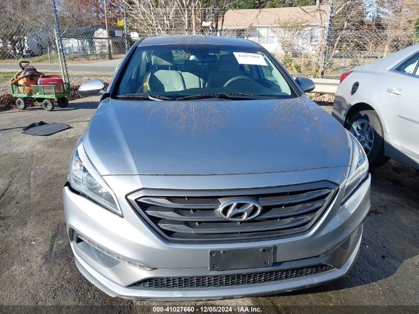 VIN 5NPE34AF7FH091187 2015 Hyundai Sonata, Sport no.12