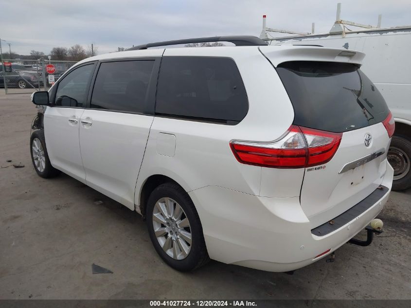 VIN 5TDYK3DC5FS624434 2015 Toyota Sienna, Limited 7... no.3